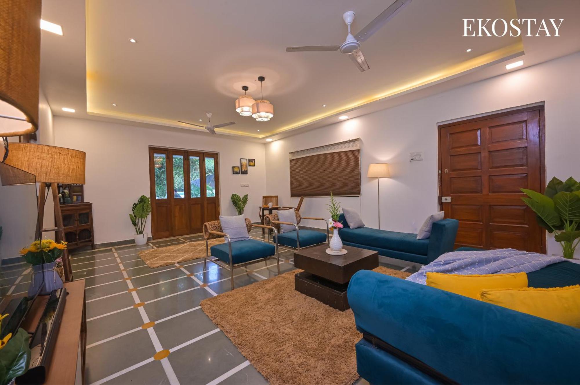 Ekostay - Serenity Villa آليباغ المظهر الخارجي الصورة